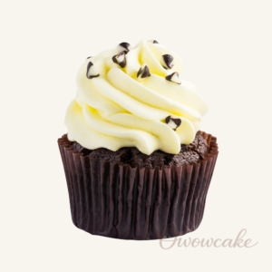 Chocolate Chip Cream Cupcake