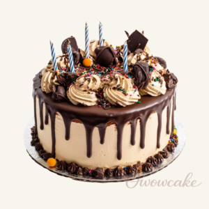 Homemade Chocolate Celebration Drip Cake